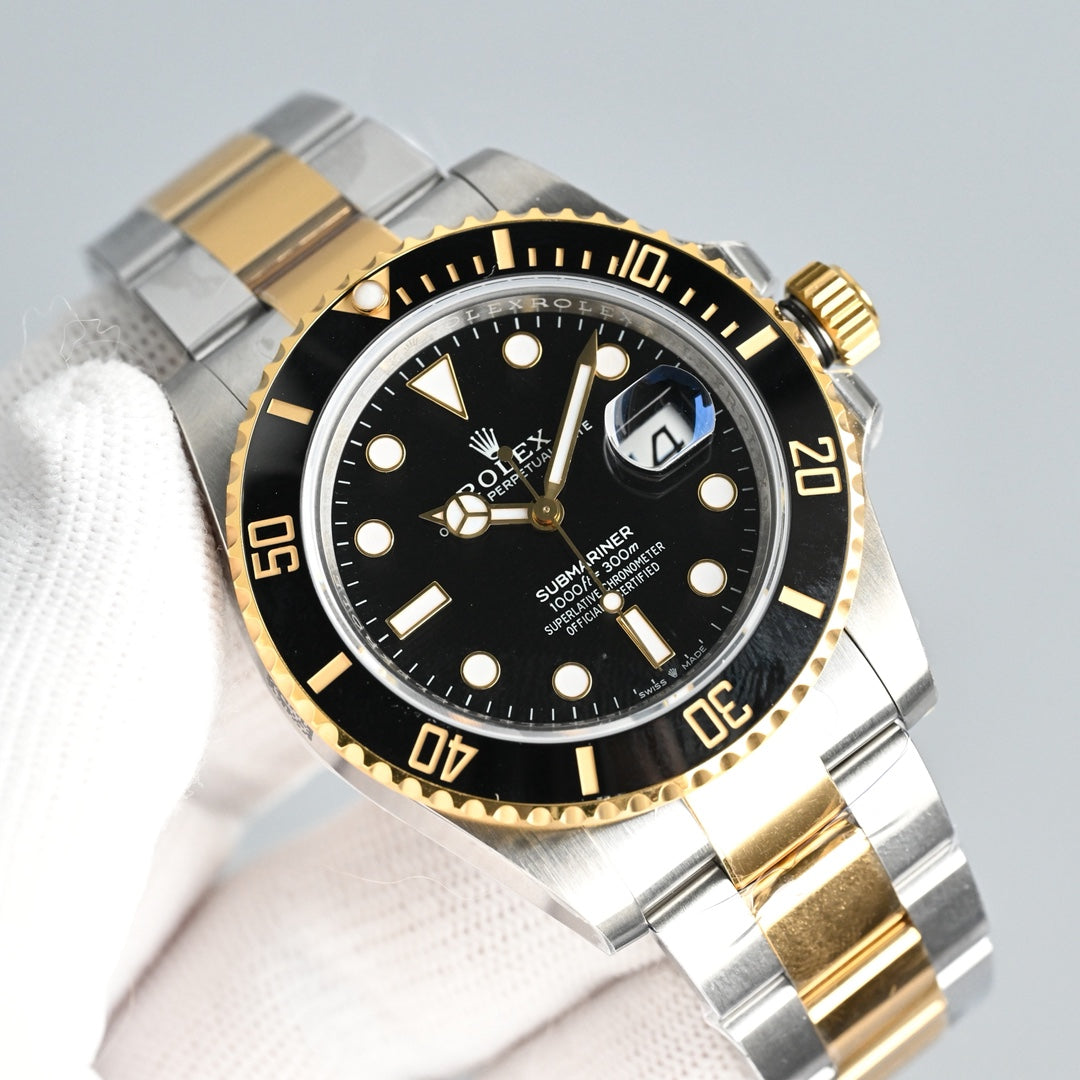 Rolex Submariner Black & Gold