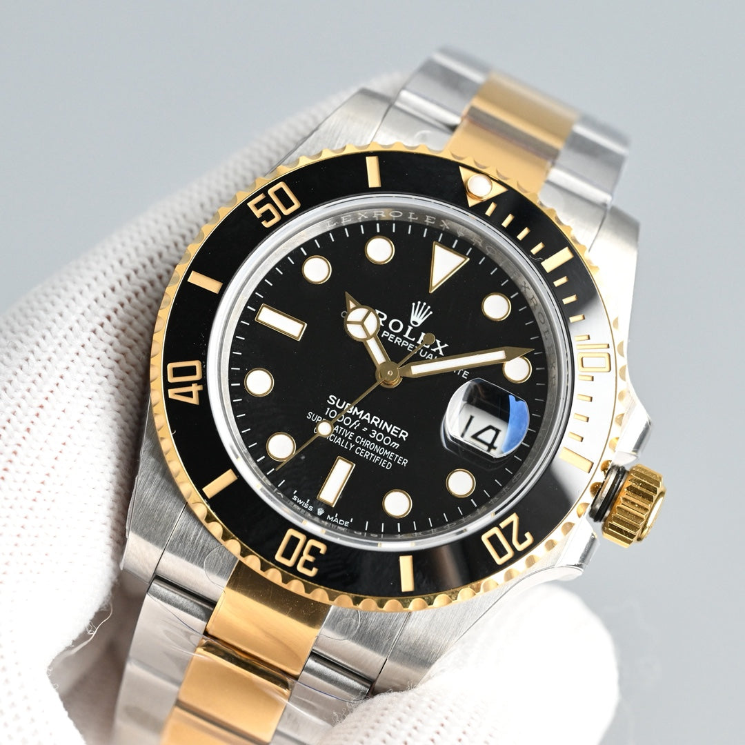 Rolex Submariner Black & Gold