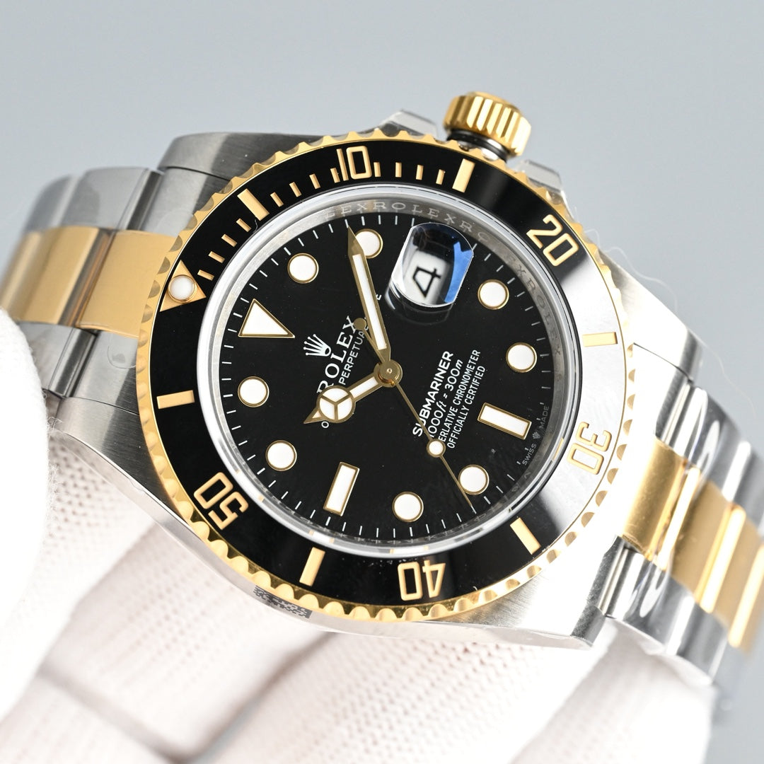 Rolex Submariner Black & Gold