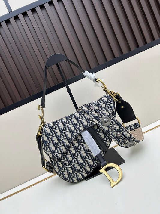 Dior Monogram Wide Strap Bag