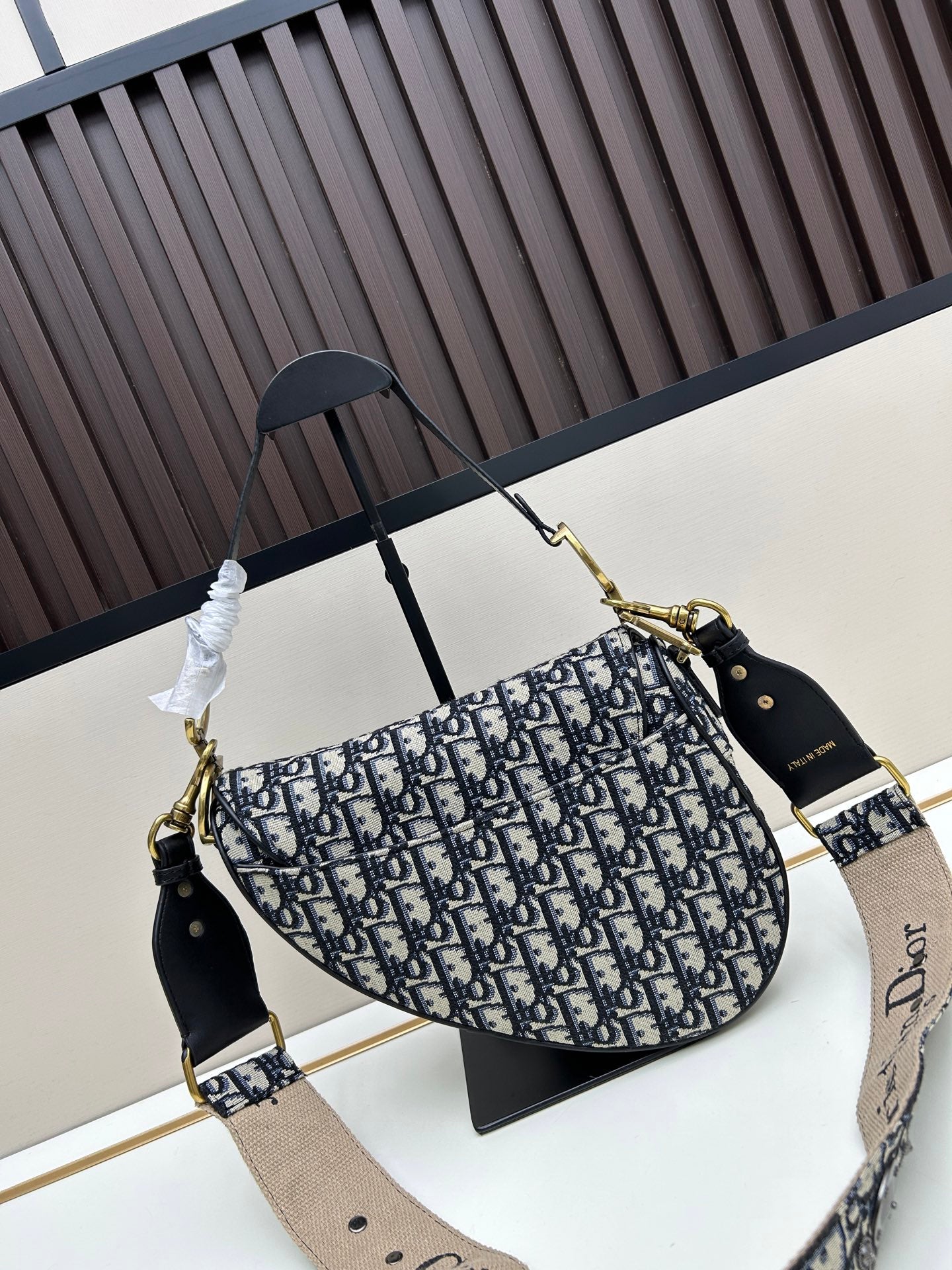 Dior Monogram Wide Strap Bag