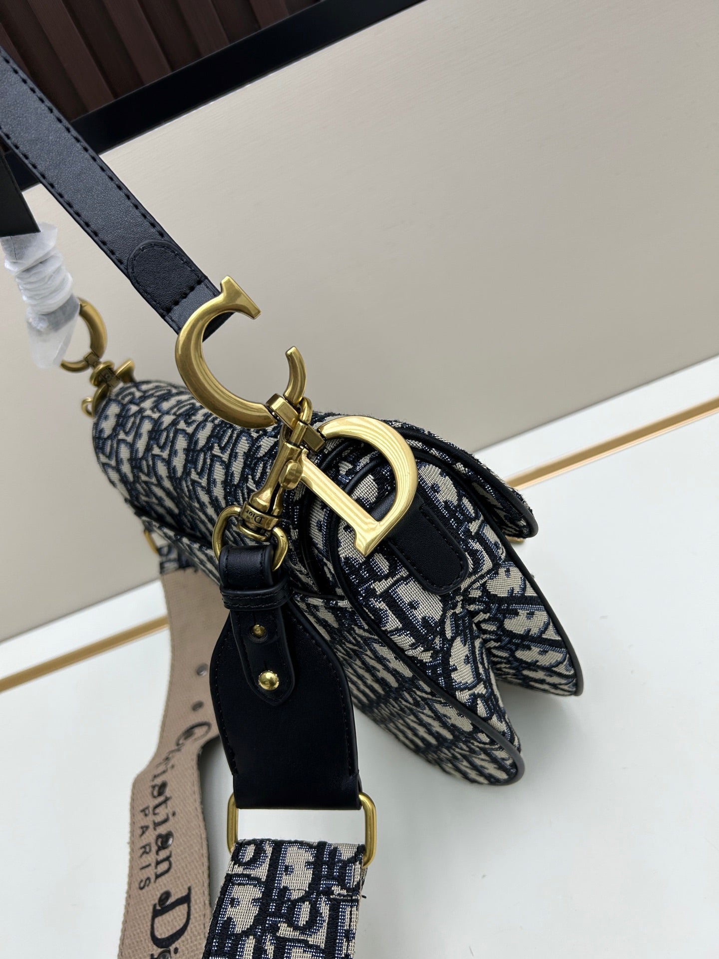 Dior Monogram Wide Strap Bag