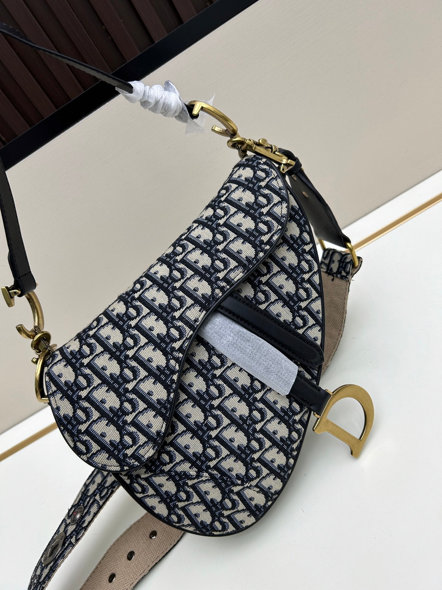 Dior Monogram Wide Strap Bag