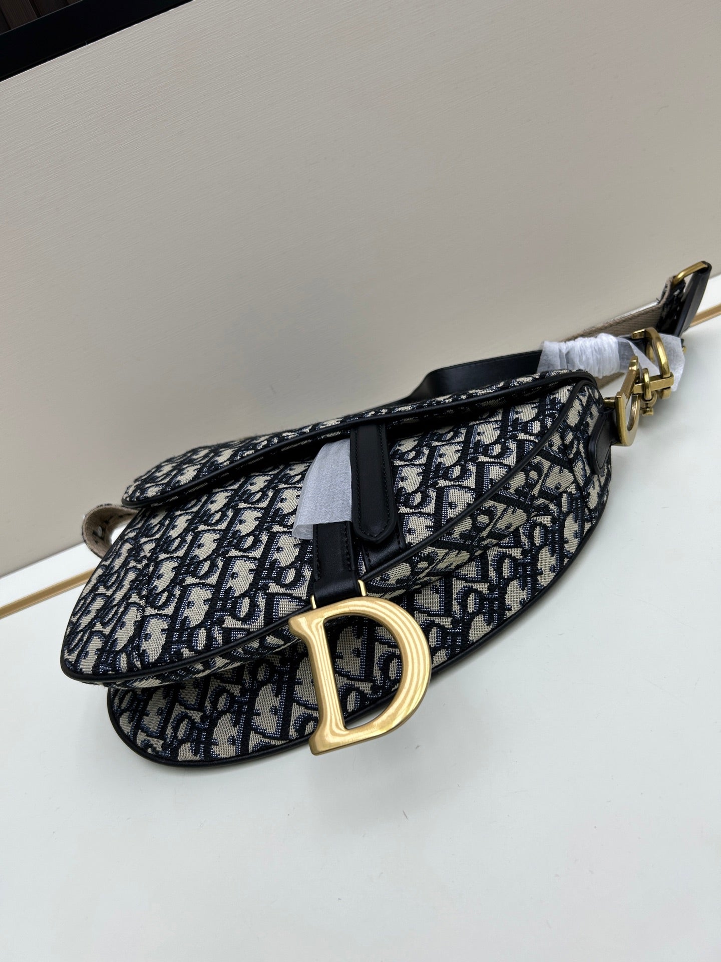 Dior Monogram Wide Strap Bag
