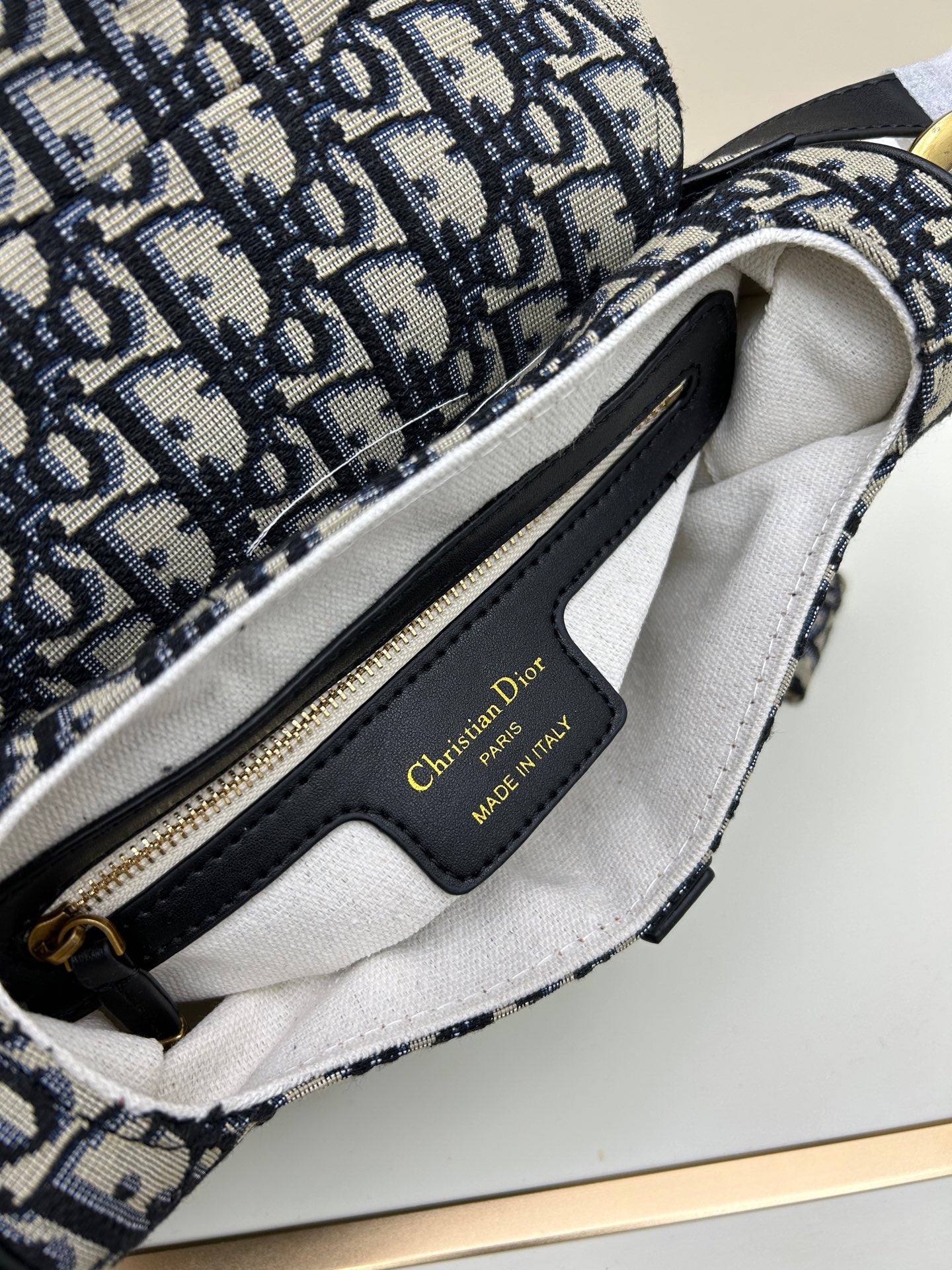 Dior Monogram Wide Strap Bag