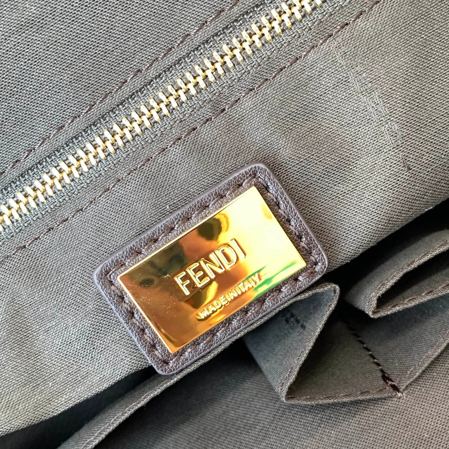 Fendi F8BR388 – Blue Monogram Tote Bag