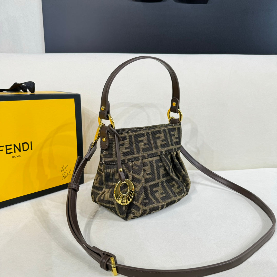 Fendi Mini “Yuanbao” Tote – Monogram Edition