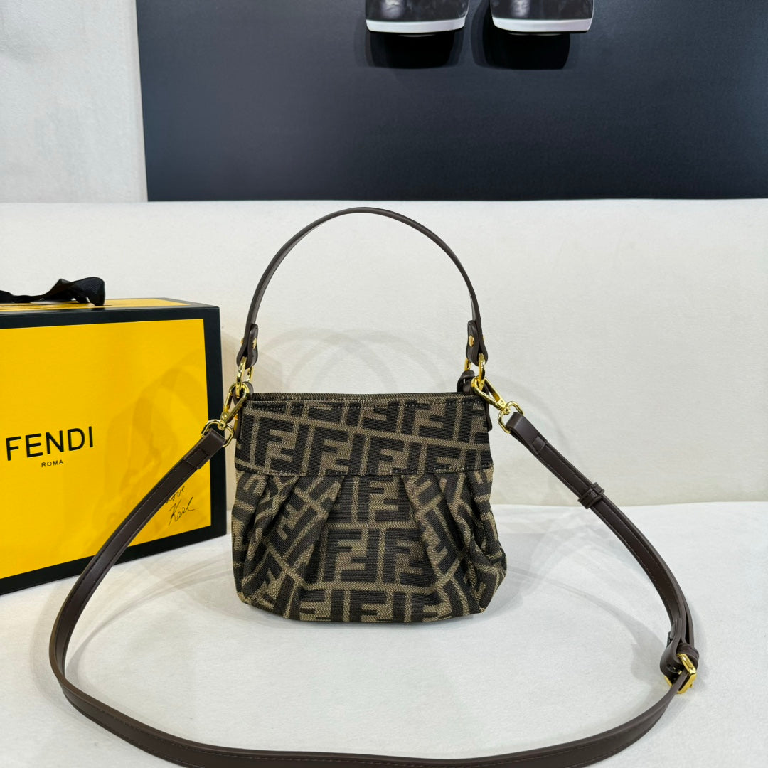 Fendi Mini “Yuanbao” Tote – Monogram Edition