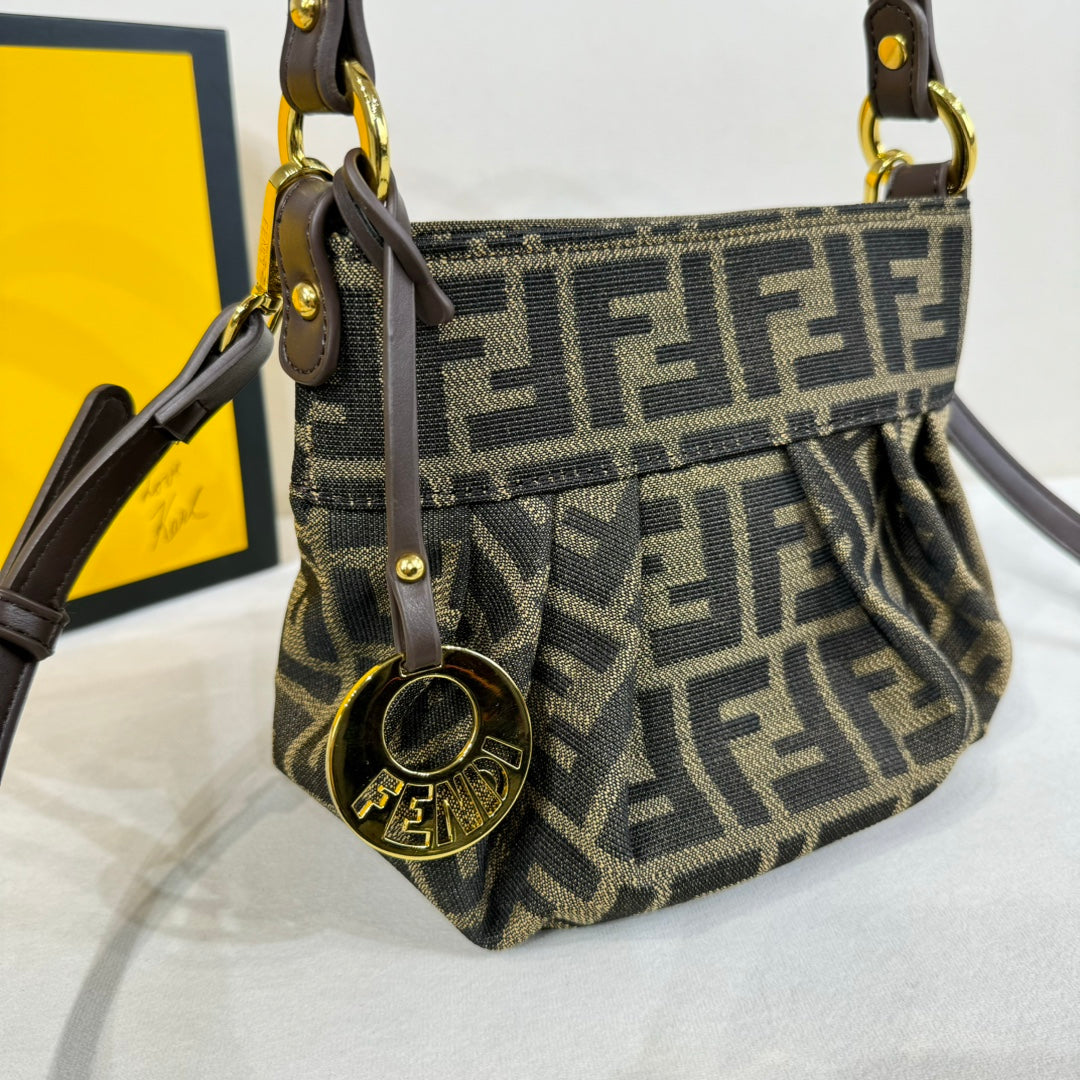 Fendi Mini “Yuanbao” Tote – Monogram Edition