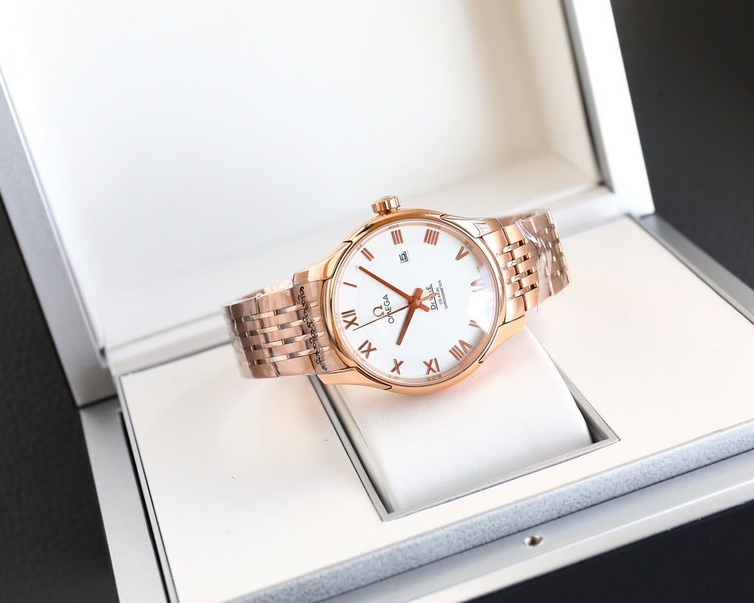 Omega De Ville Series – Men’s Mechanical Watch (2023 Upgraded Version)