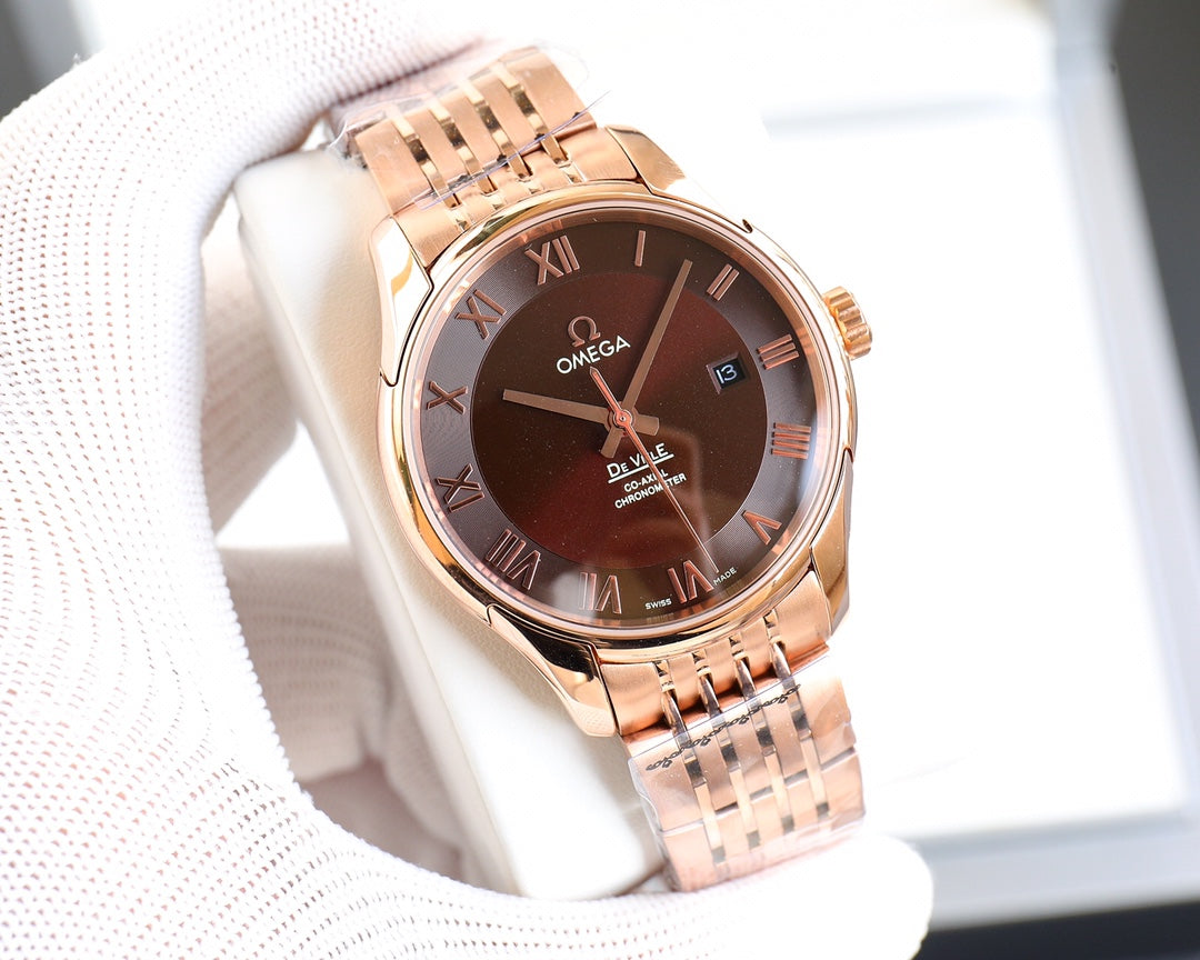 Omega De Ville Series – Men’s Mechanical Watch (2023 Upgraded Version)