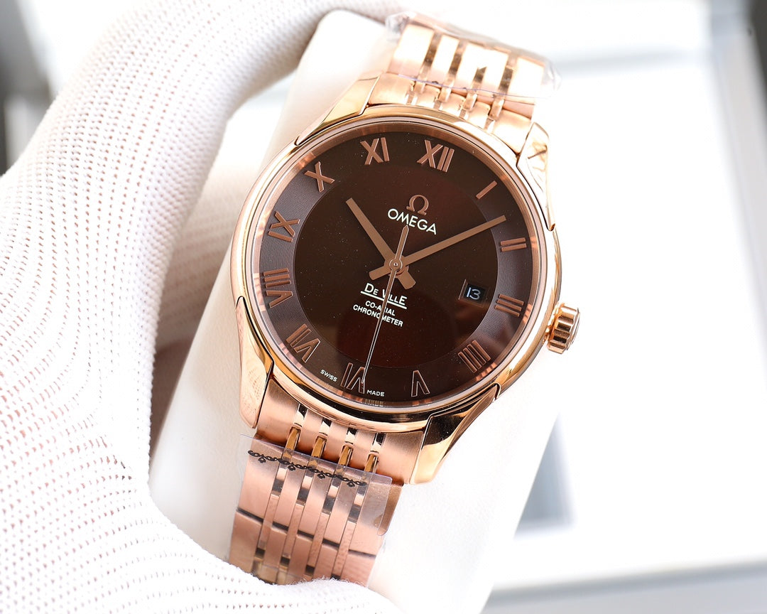 Omega De Ville Series – Men’s Mechanical Watch (2023 Upgraded Version)