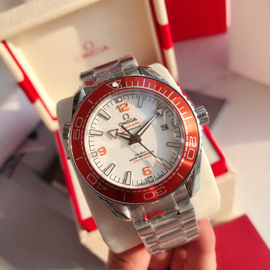 2023 Upgraded Omega Seamaster 600M – Men’s Dive Watch (Rubber Strap Version)