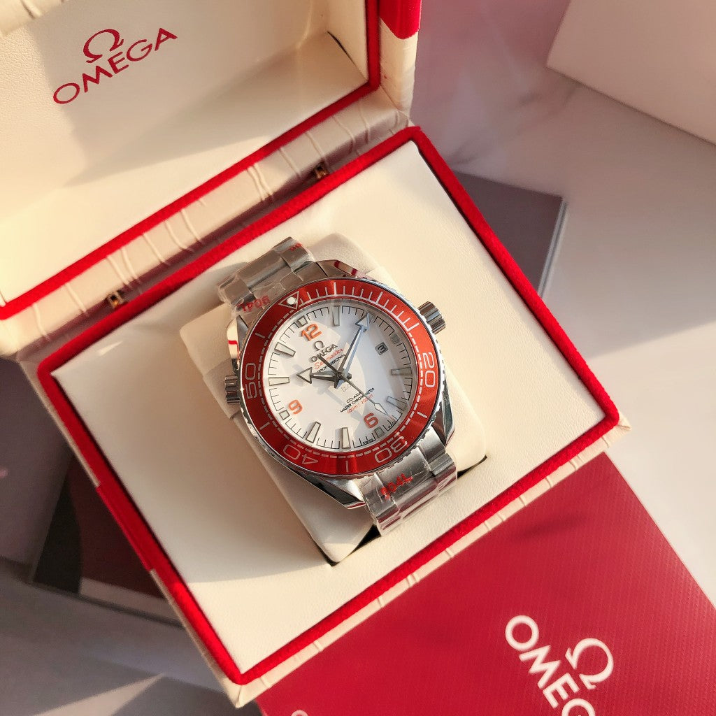 2023 Upgraded Omega Seamaster 600M – Men’s Dive Watch (Rubber Strap Version)