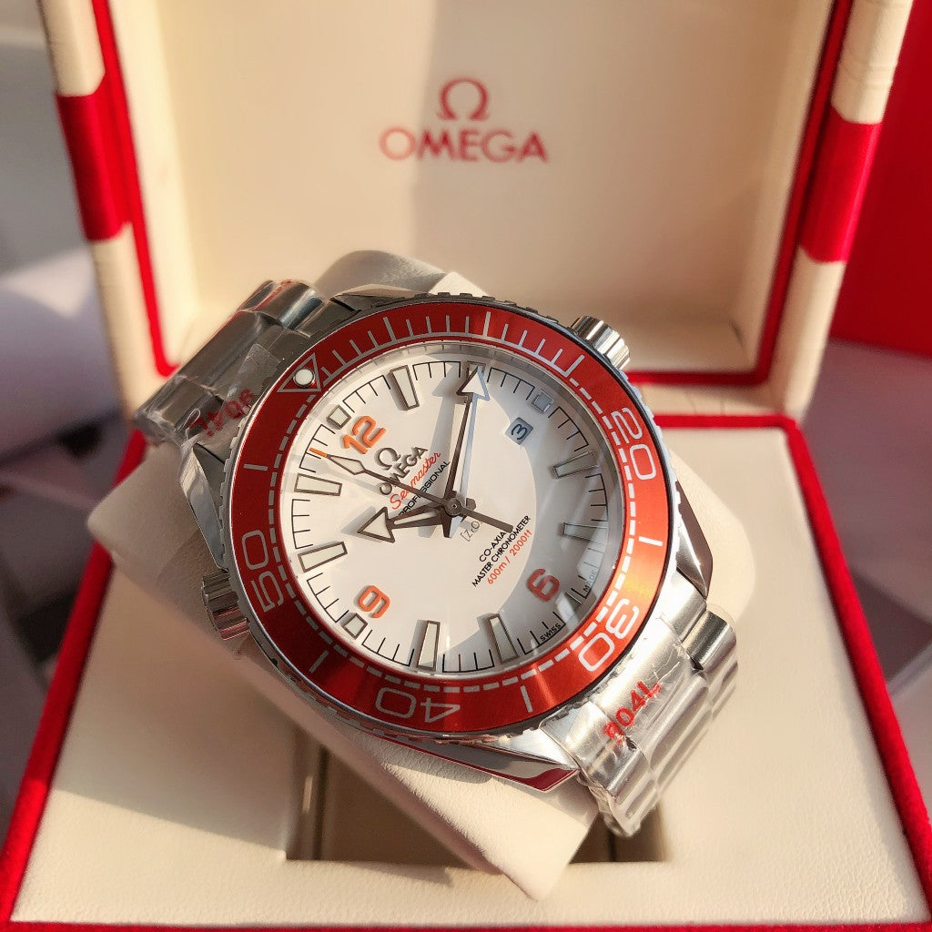 2023 Upgraded Omega Seamaster 600M – Men’s Dive Watch (Rubber Strap Version)