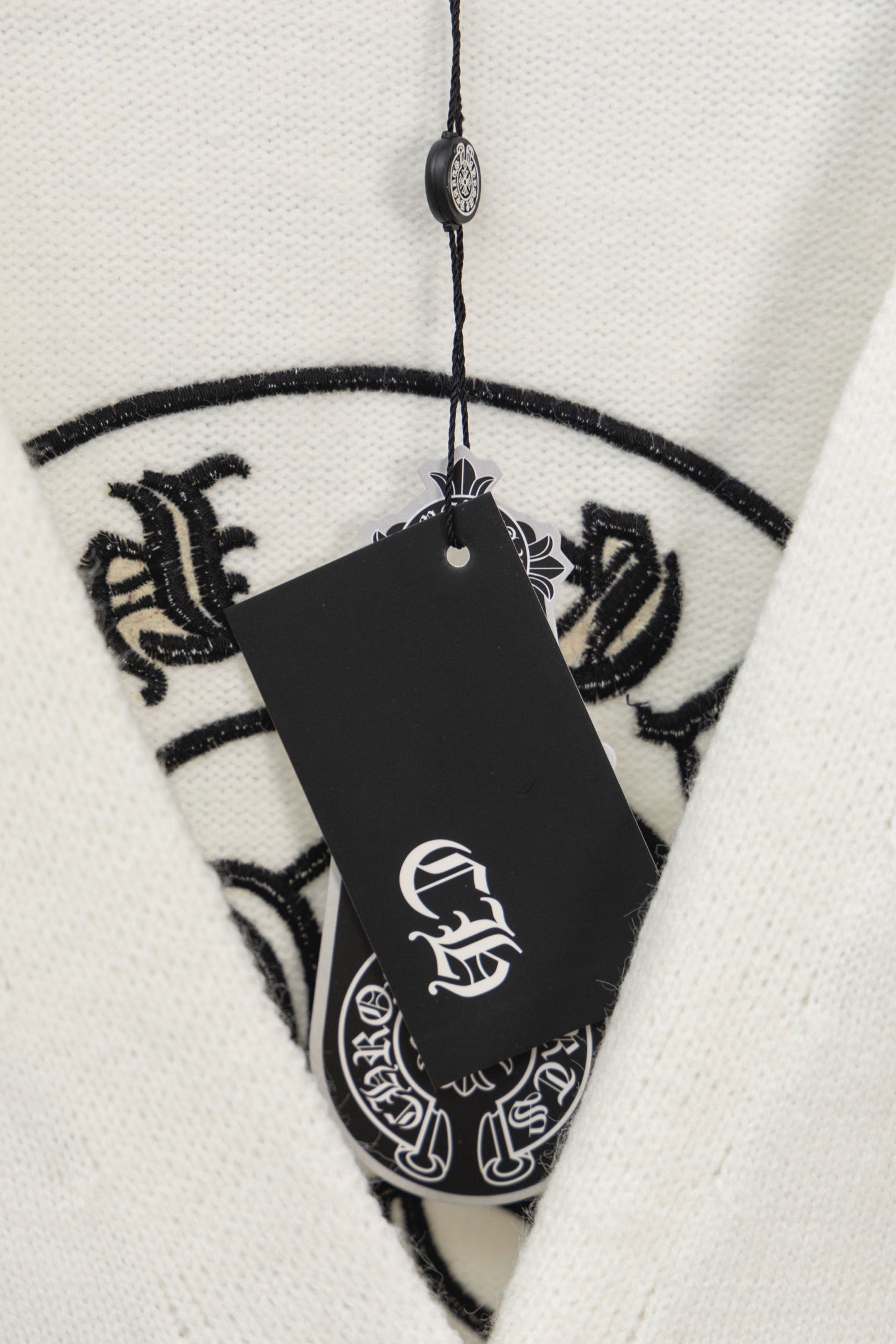 Chrome Hearts Colored Cross Patch Knit Cardigan