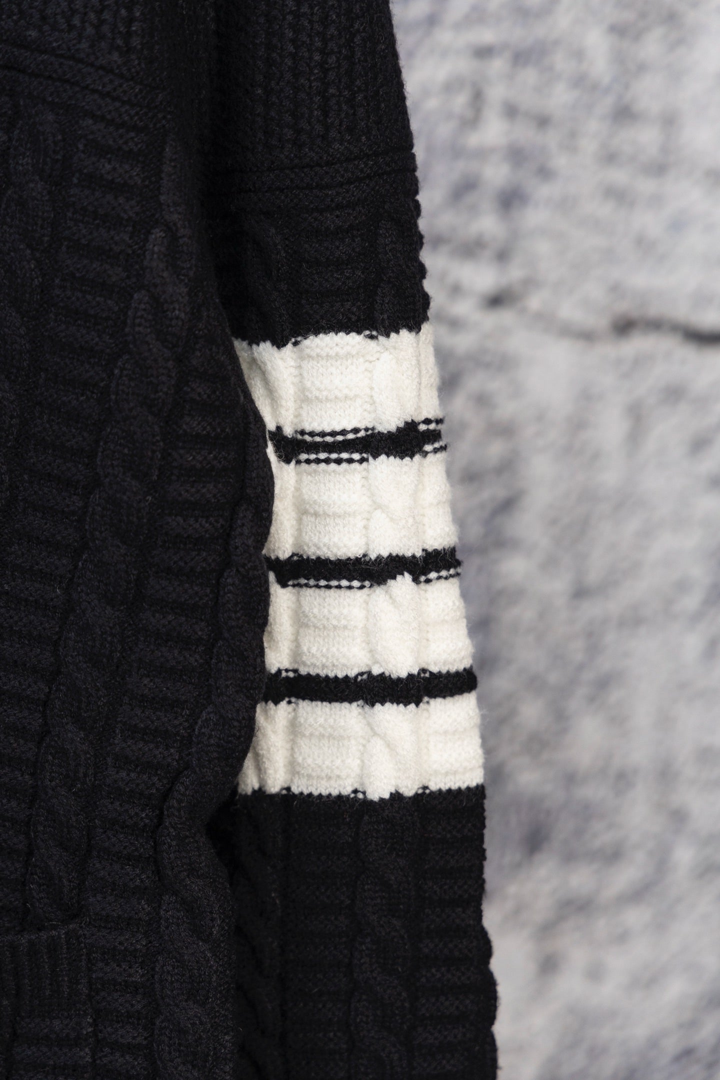 THOM BROWNE Classic Four-Bar Drop Shoulder Knit Cardigan