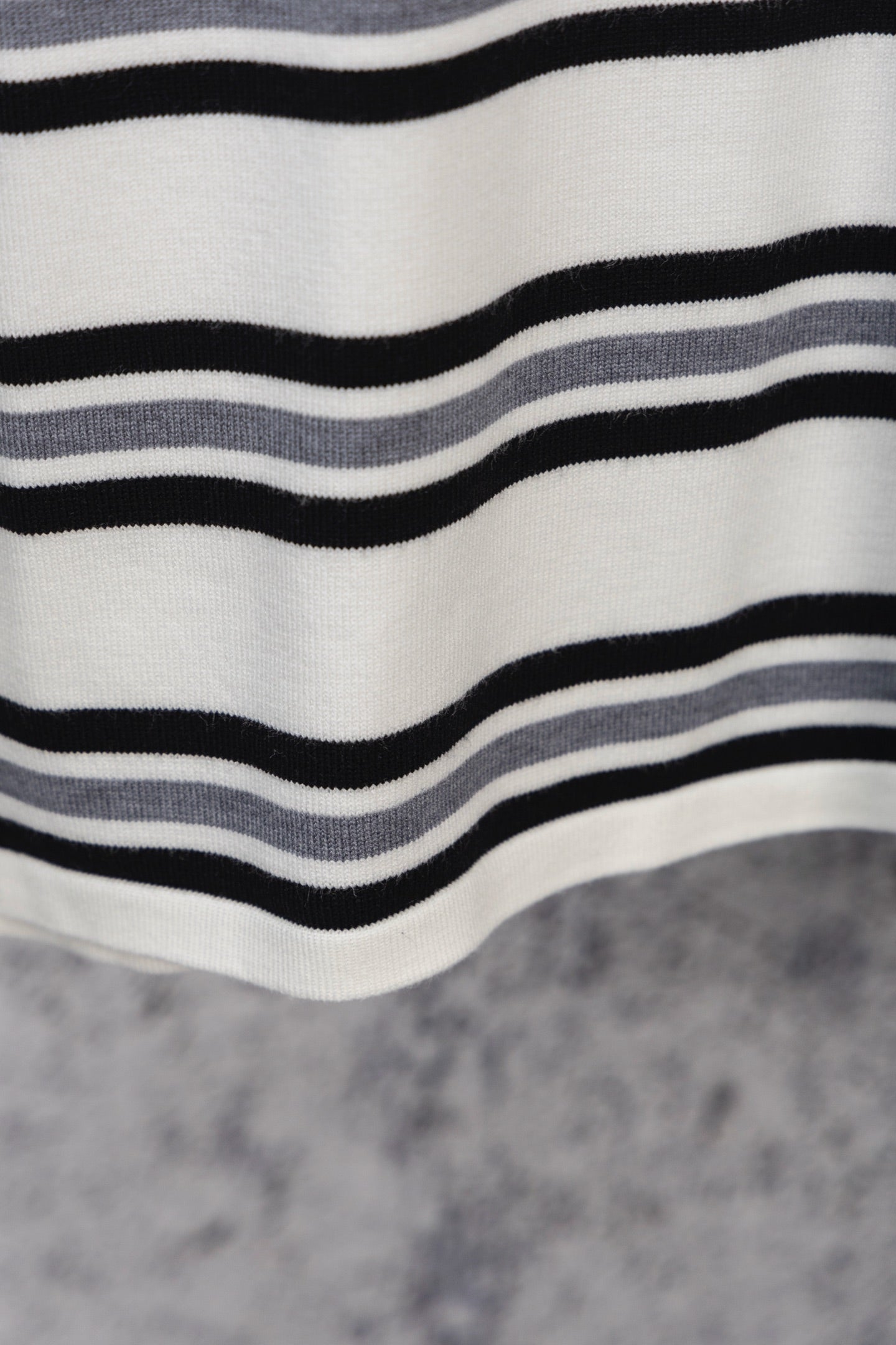 MIU MIU 2025 New Embroidered Pocket Letter Stripe Polo Long-Sleeve T-Shirt – Premium Version