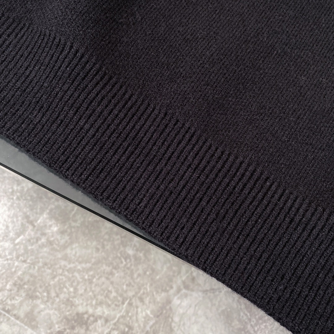 CHANEL 24SS Heavy-Knit Cable Classic Large Logo Jacquard Cardigan – Premium Original Version