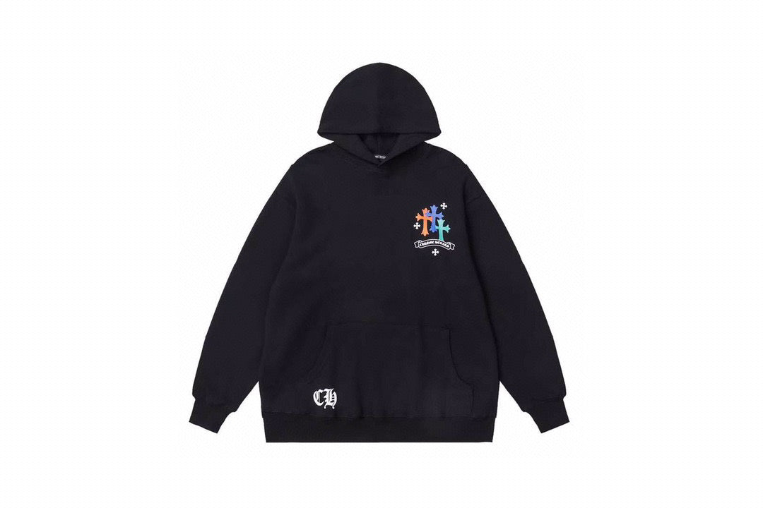 Chrome Hearts Unisex Hoodie Zip-Up Sweatshirt