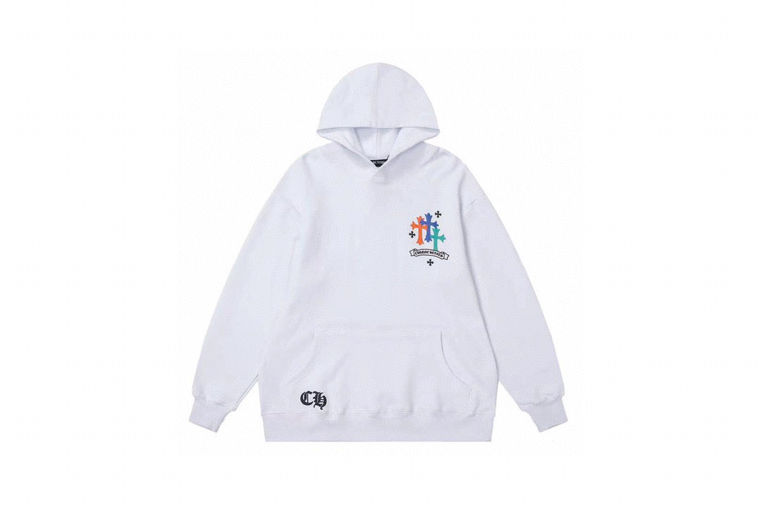 Chrome Hearts Unisex Hoodie Zip-Up Sweatshirt