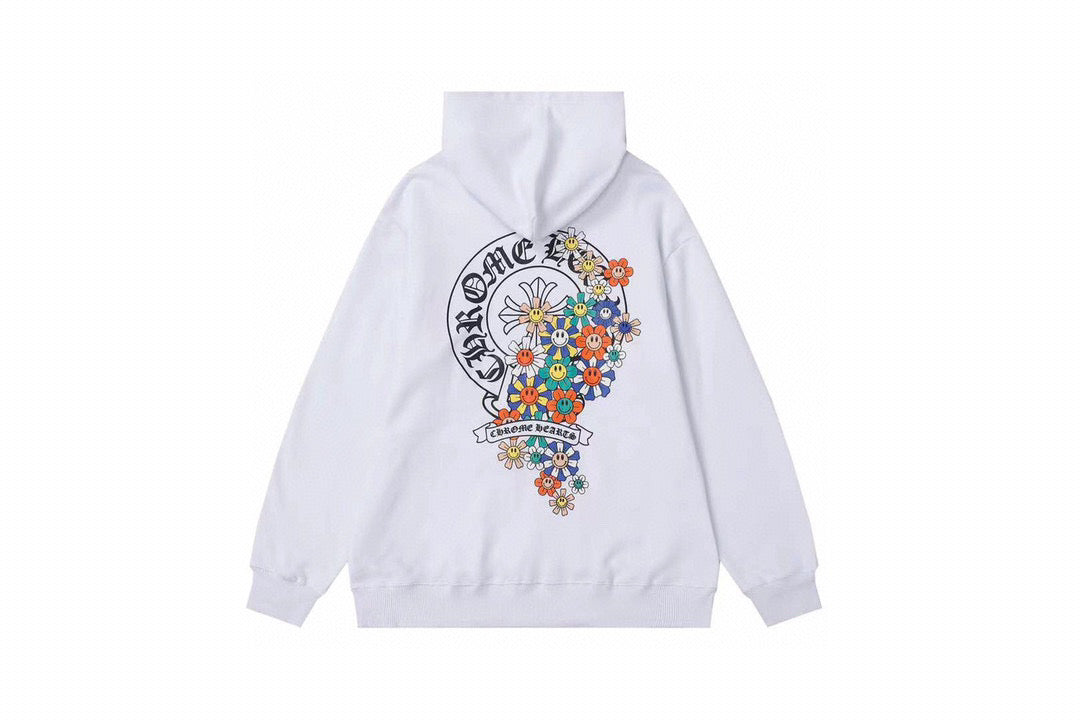 Chrome Hearts Unisex Hoodie Zip-Up Sweatshirt