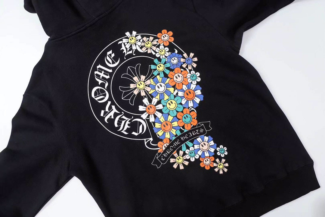 Chrome Hearts Unisex Hoodie Zip-Up Sweatshirt