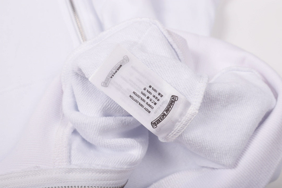 Chrome Hearts Unisex Hoodie Zip-Up Sweatshirt