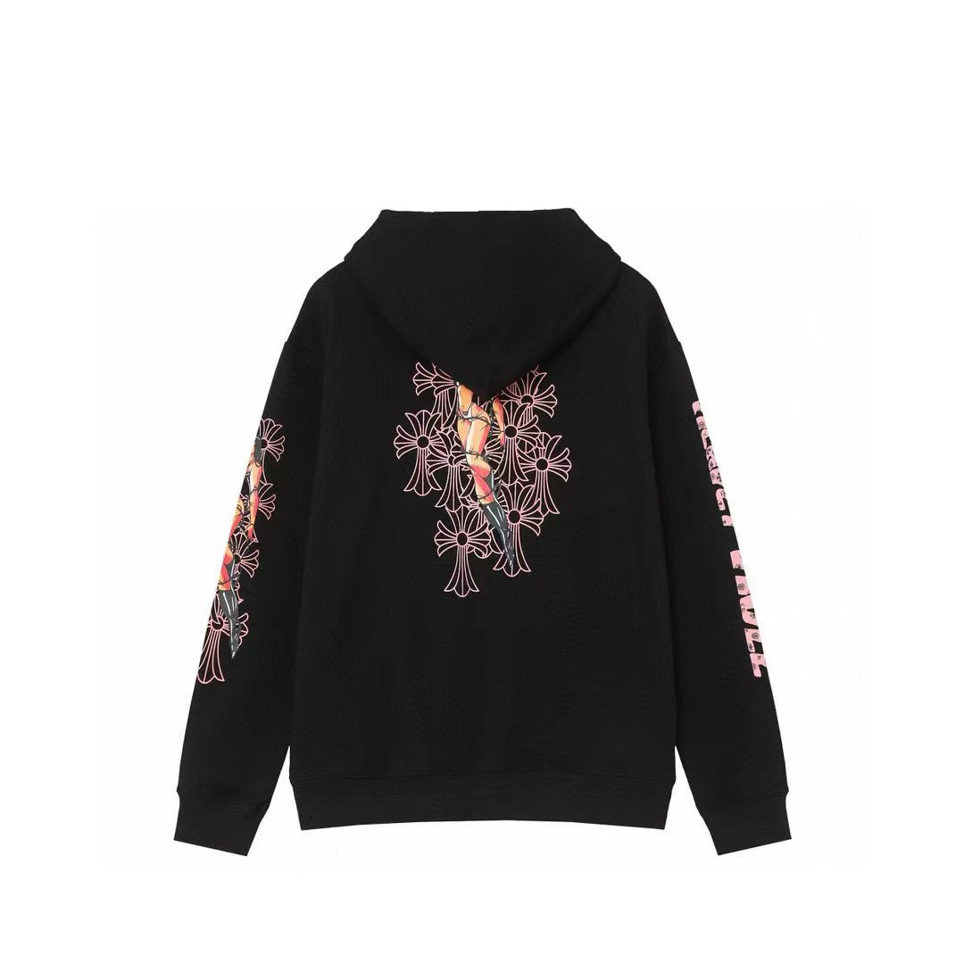 Chrome Hearts Unisex Zip-Up Hoodie