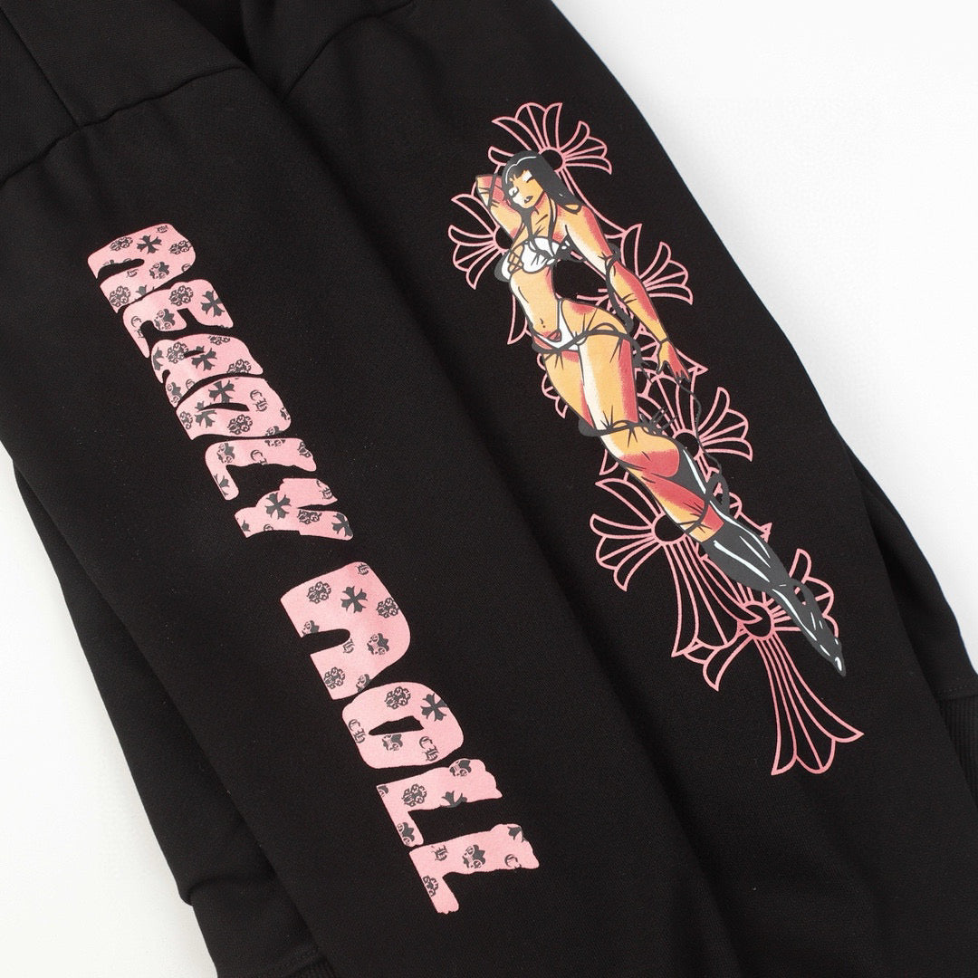 Chrome Hearts Unisex Zip-Up Hoodie