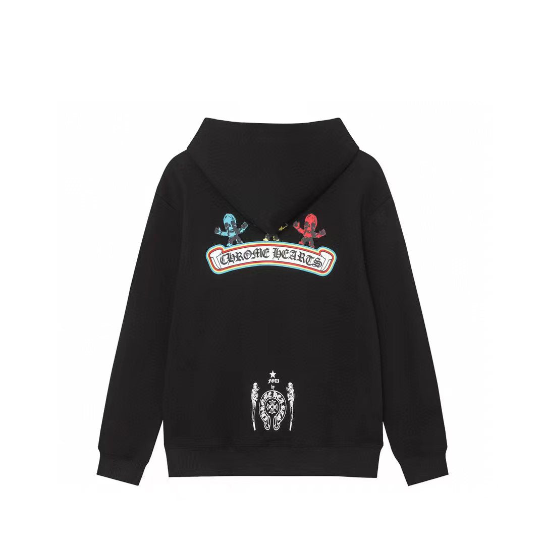 Chrome Hearts Unisex Zip-Up Hoodie