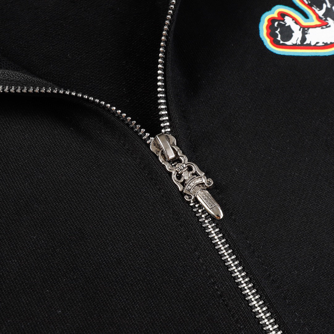 Chrome Hearts Unisex Zip-Up Hoodie