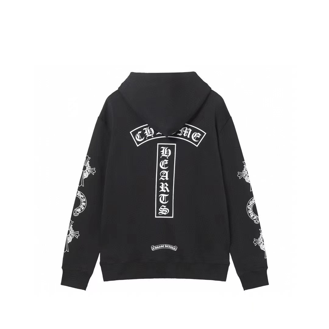 Chrome Hearts Unisex Zip-Up Hoodie