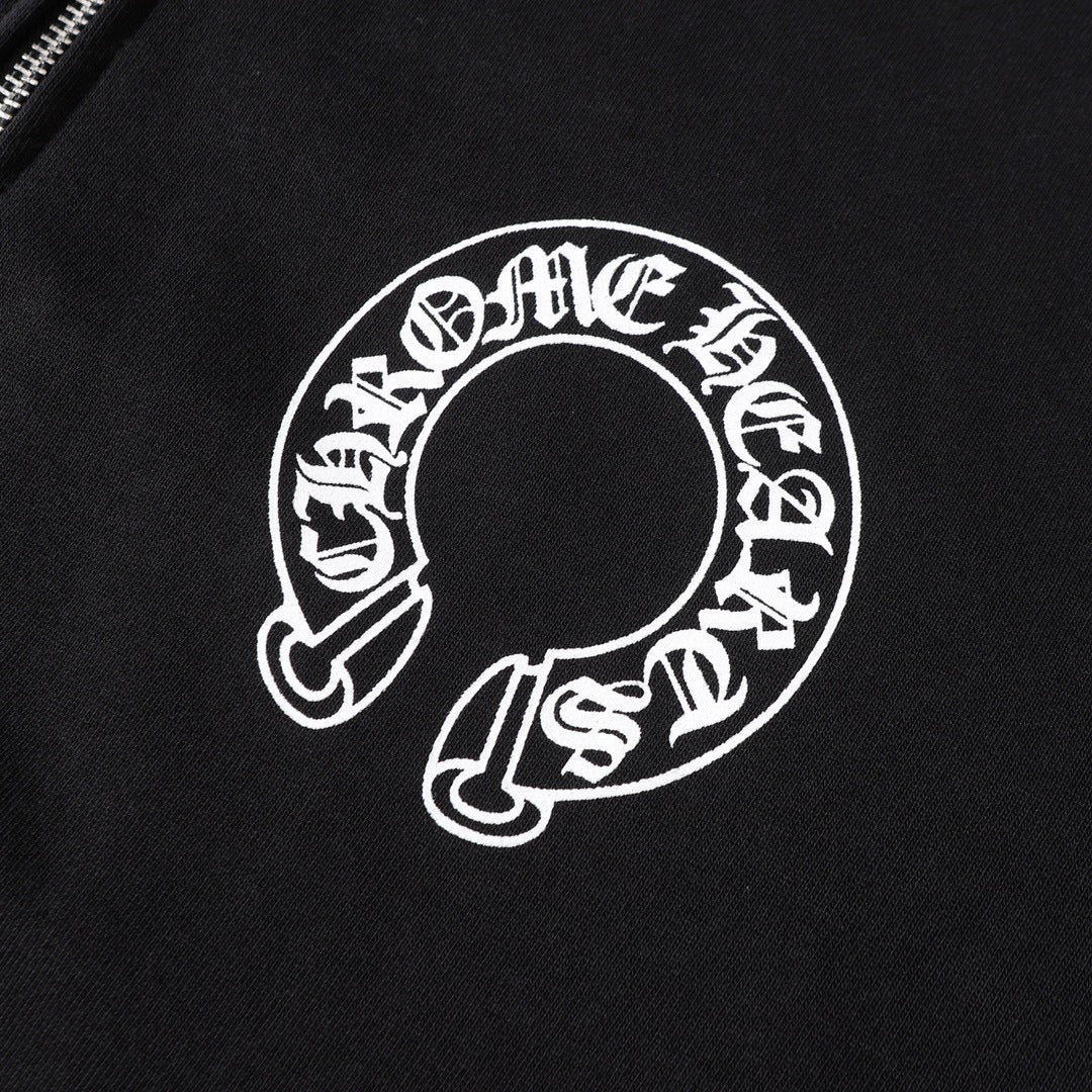 Chrome Hearts Unisex Zip-Up Hoodie