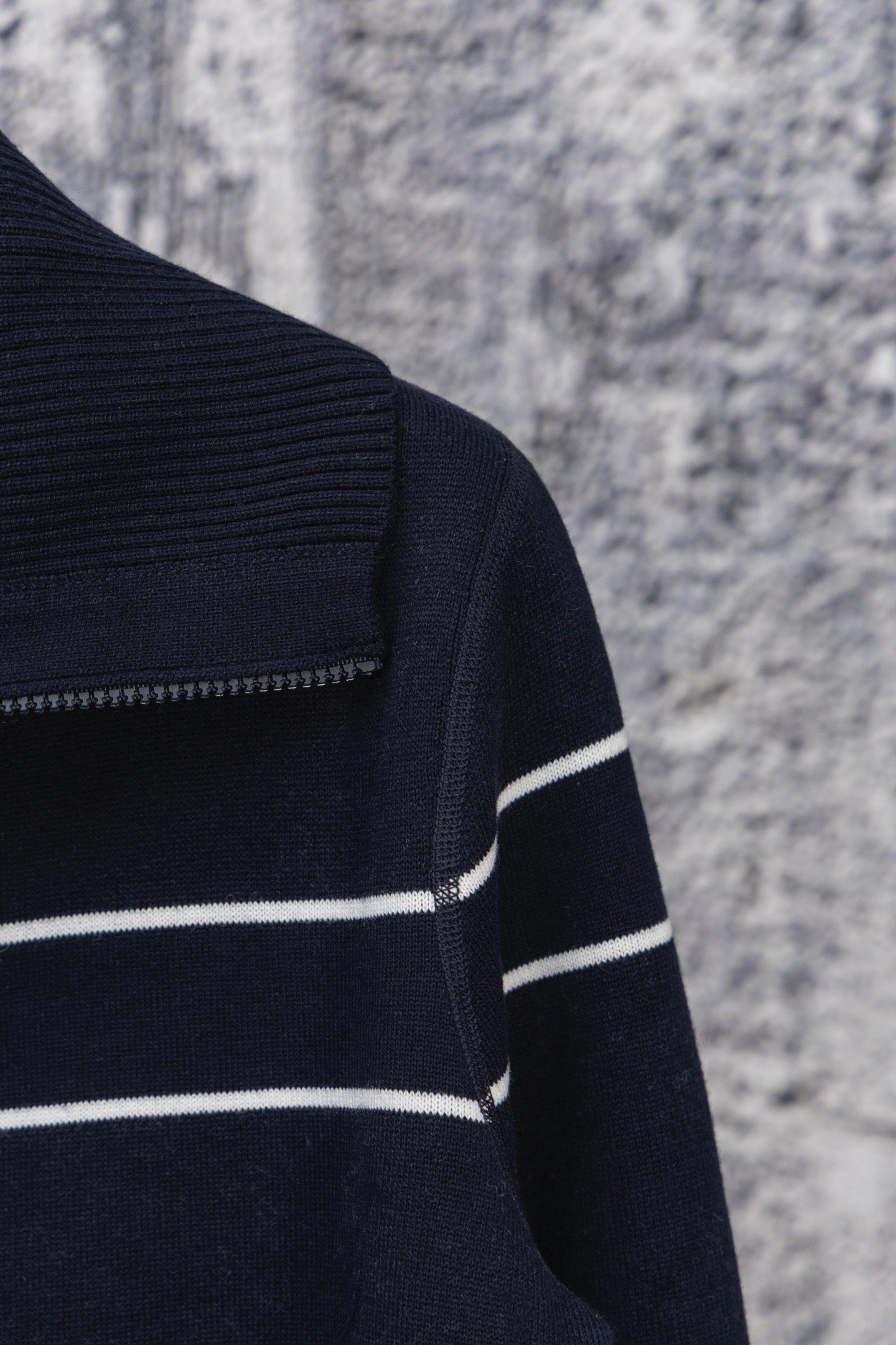 DIOR 25FW Classic Oblique Reversible Cashmere Collar Sweater