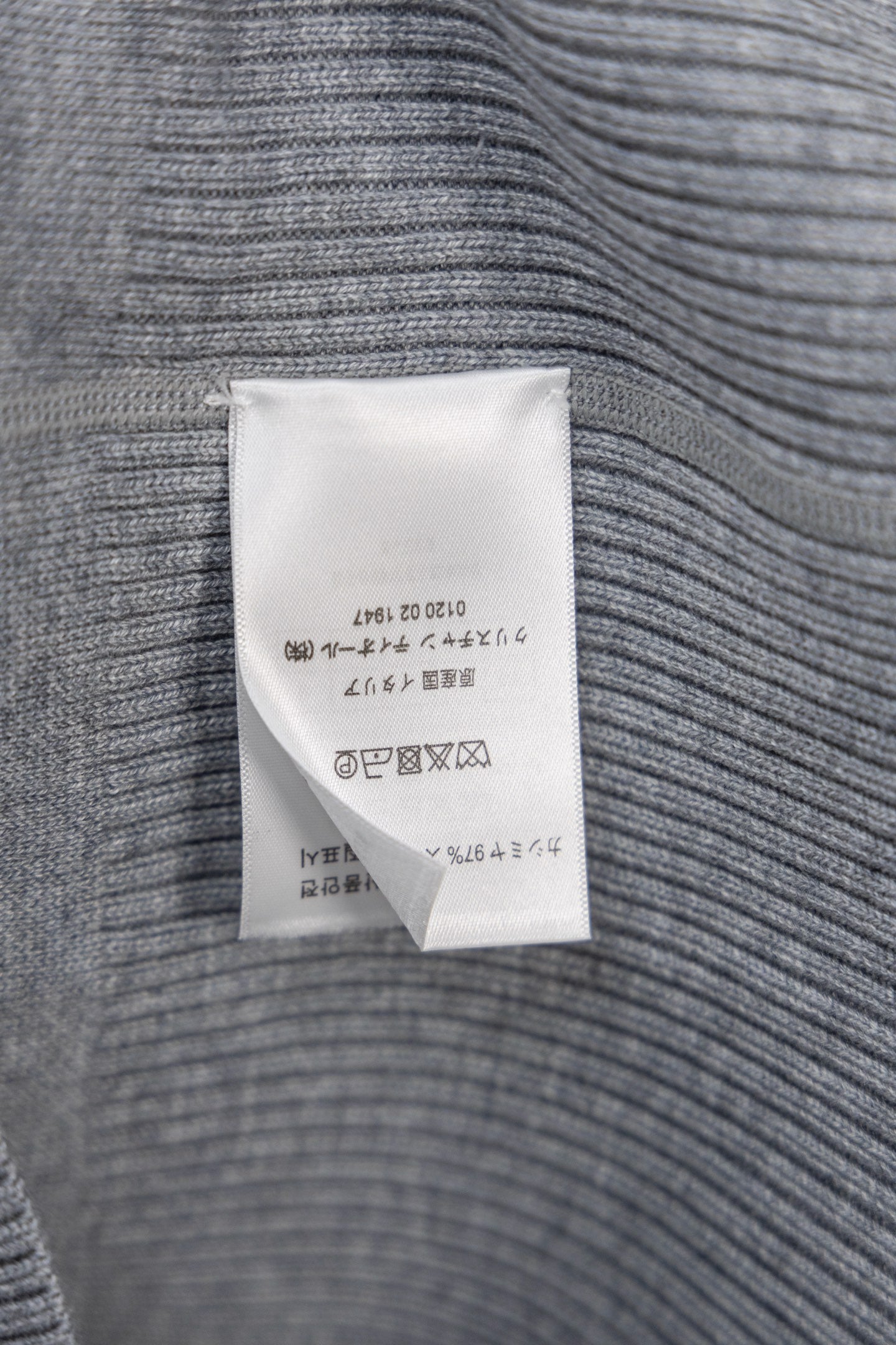 DIOR 25FW Classic Oblique Reversible Cashmere Collar Sweater