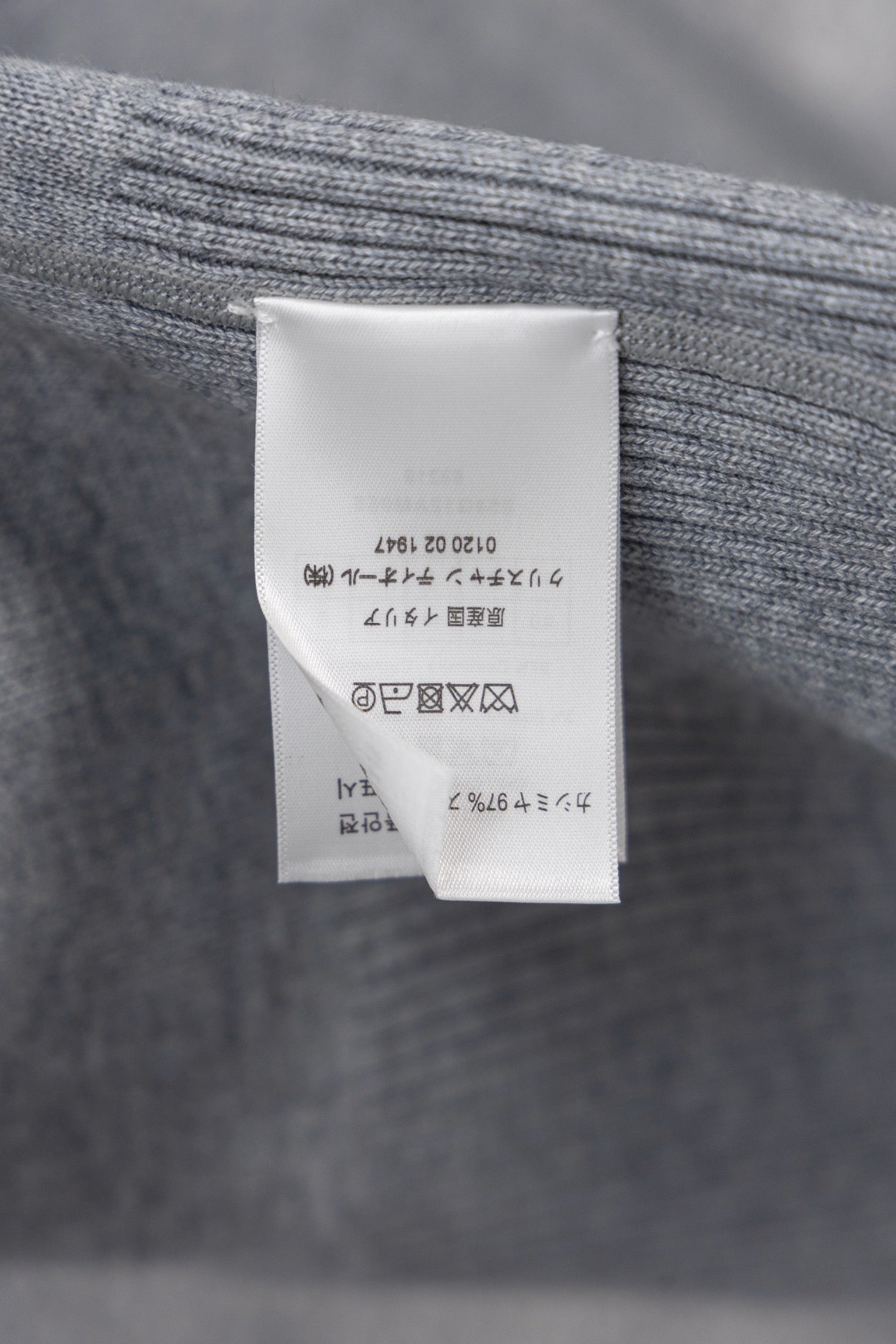 DIOR 25FW Classic Oblique Reversible Cashmere Collar Sweater