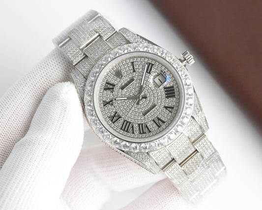 Rolex Luxury Diamond-Set Datejust