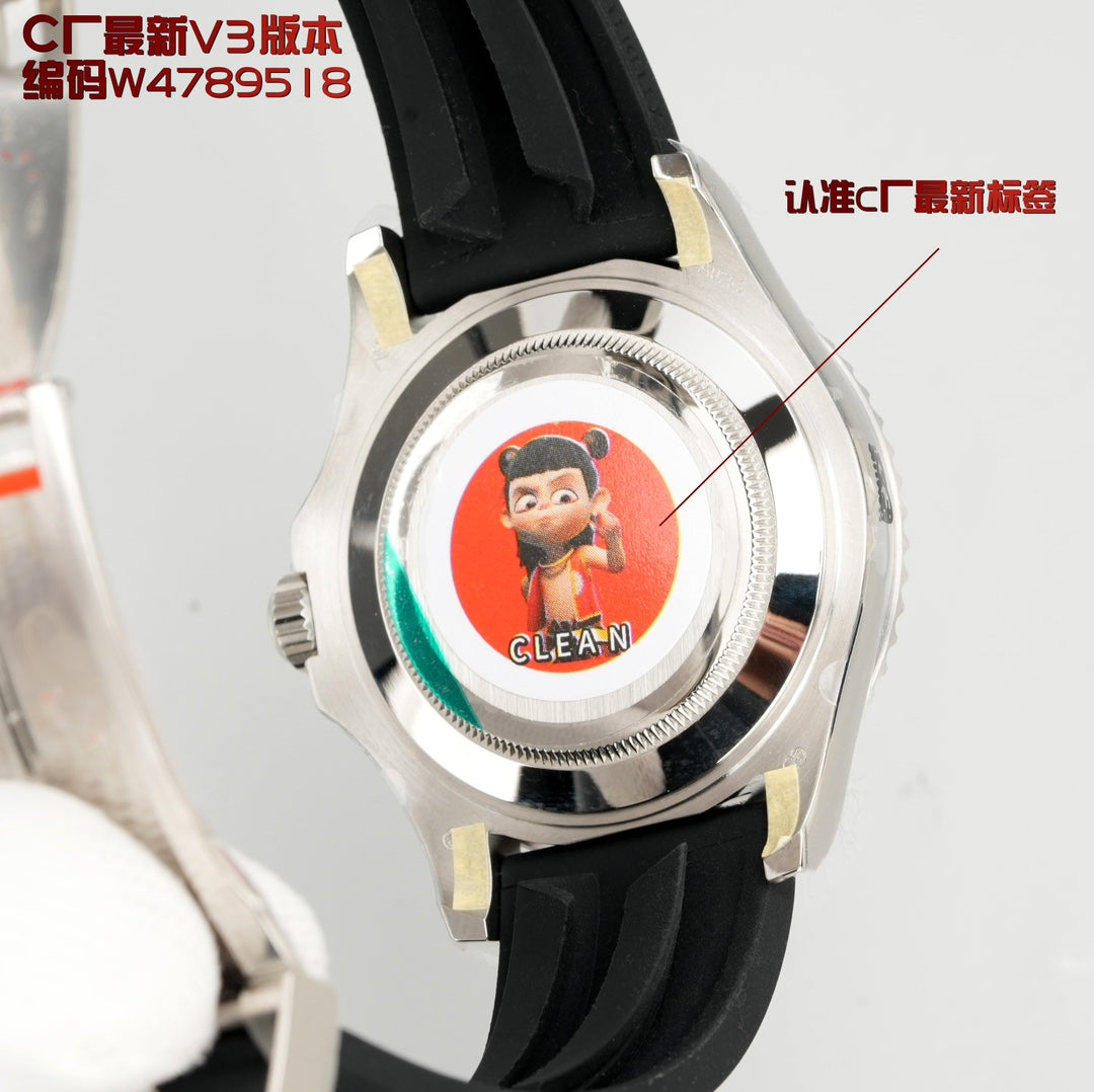 "Rolex Yacht-Master T-Series Candy Bezel with Ice Sugar Diamonds