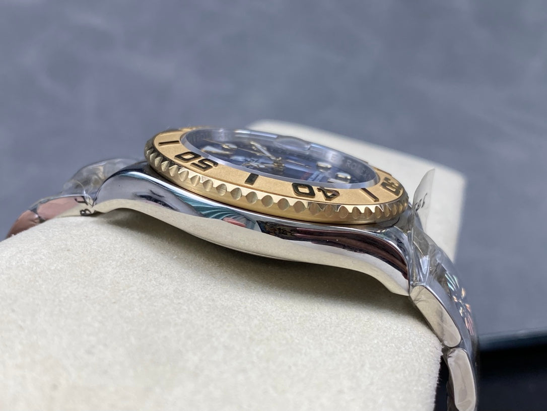 SK Factory Rolex Yacht-Master Series with Ultra-Bright Ice Blue Luminous Dial!