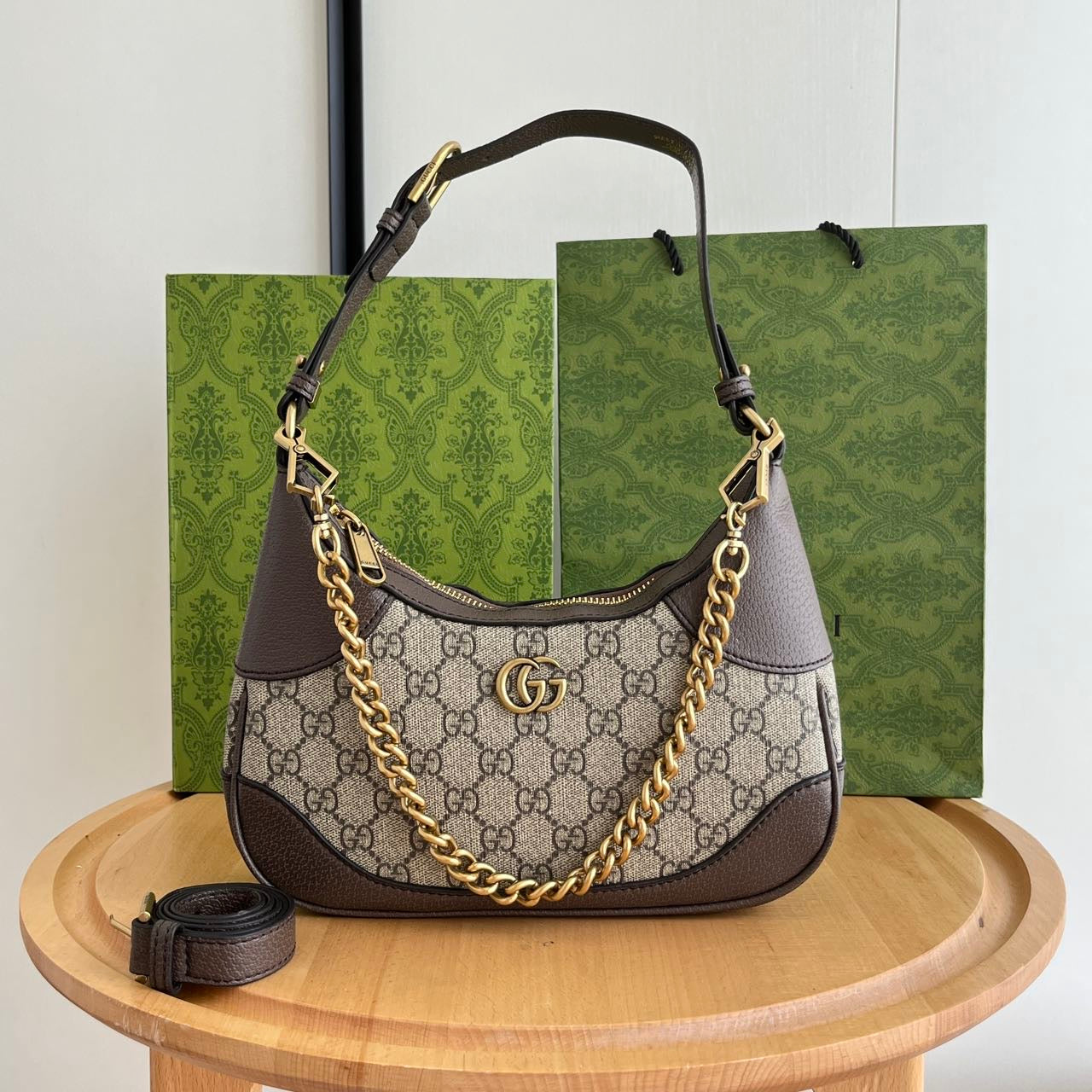 Gucci New Hobo Crescent Bag