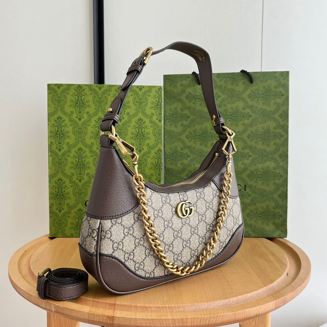 Gucci New Hobo Crescent Bag