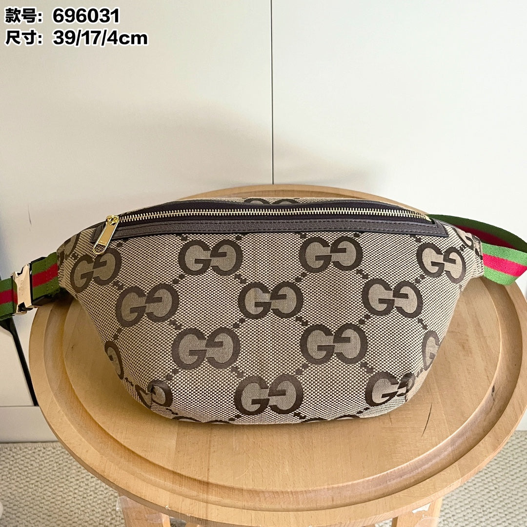 Gucci Super Double G Jumbo Series Waist Bag