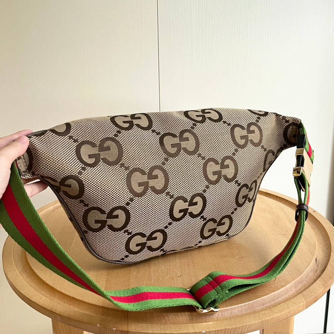 Gucci Super Double G Jumbo Series Waist Bag