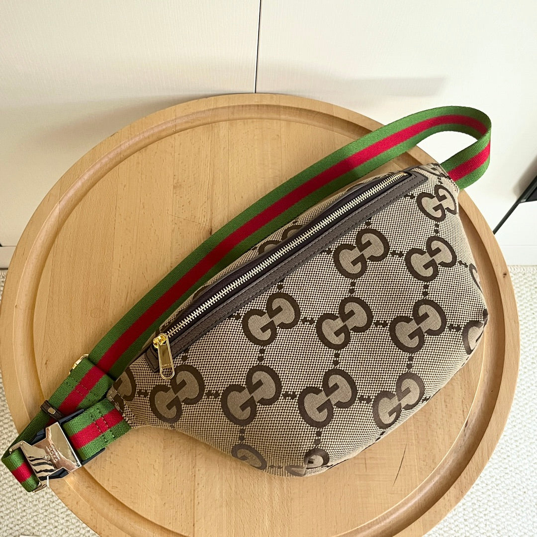 Gucci Super Double G Jumbo Series Waist Bag