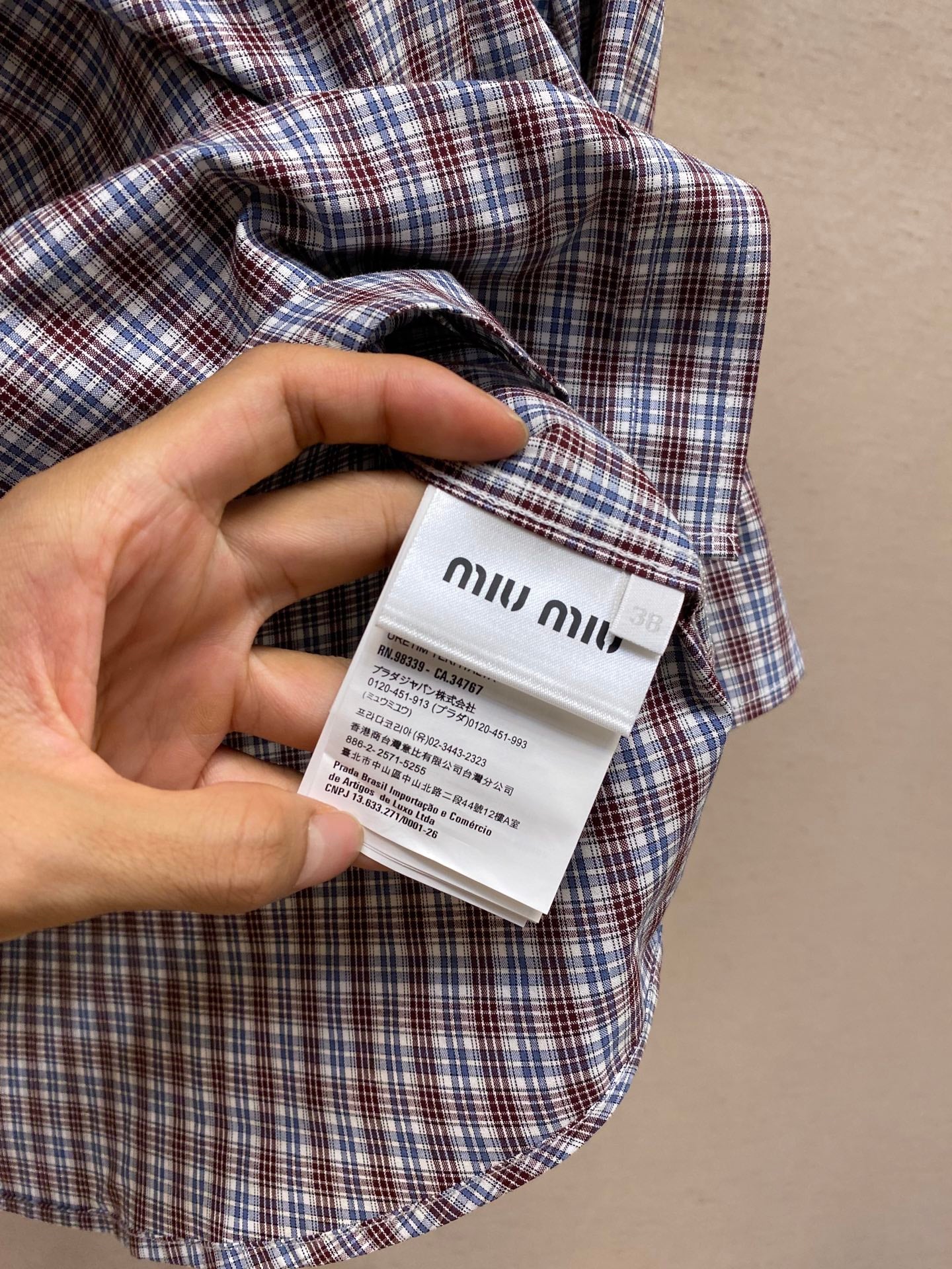 Miu Long-Sleeve Shirt