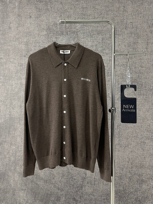 miu Long-Sleeve Cardigan