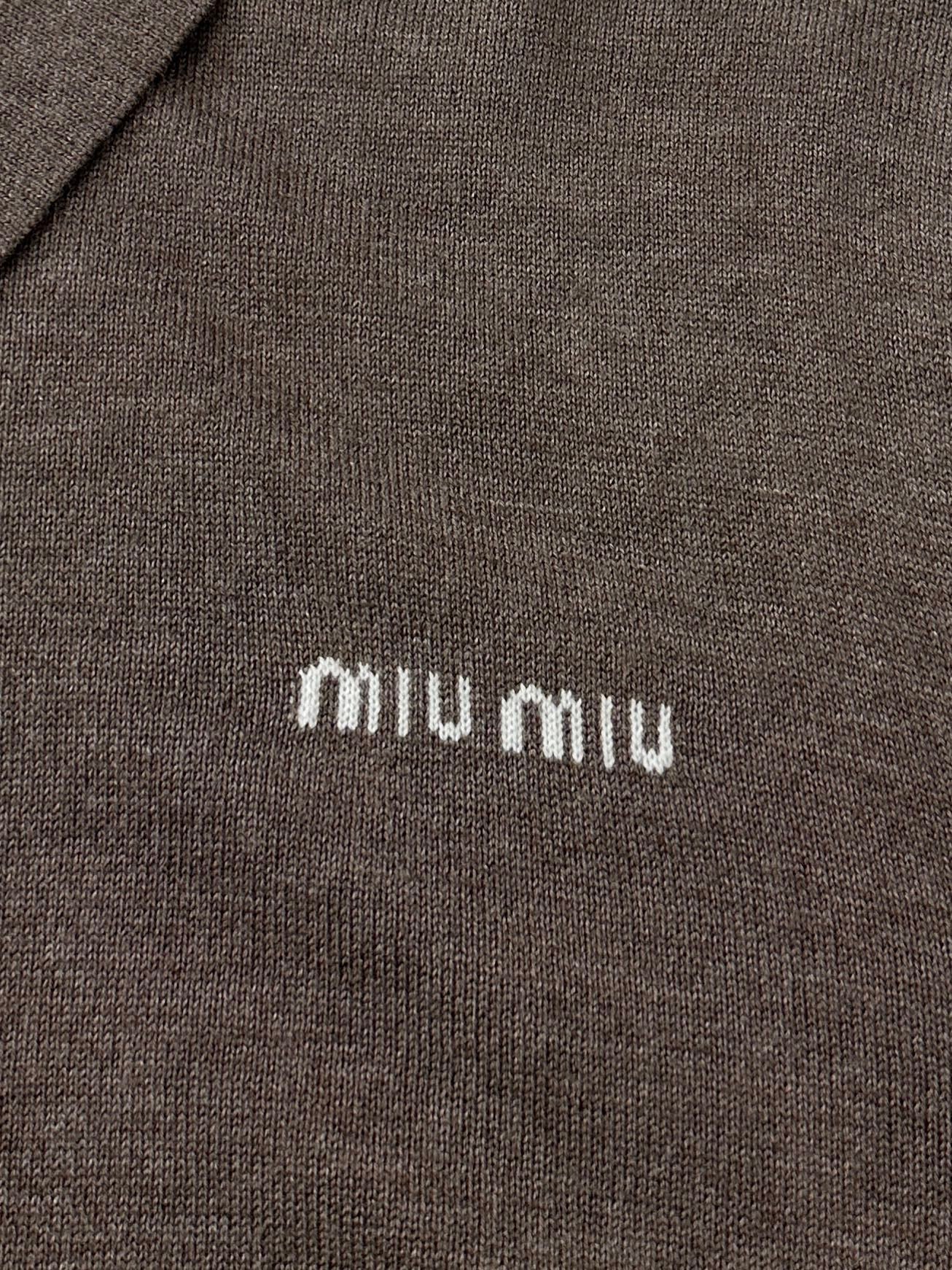 miu Long-Sleeve Cardigan