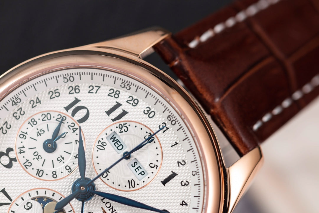 Longines Master Collection Elegant Series 42mm Eight-Hand Moonphase