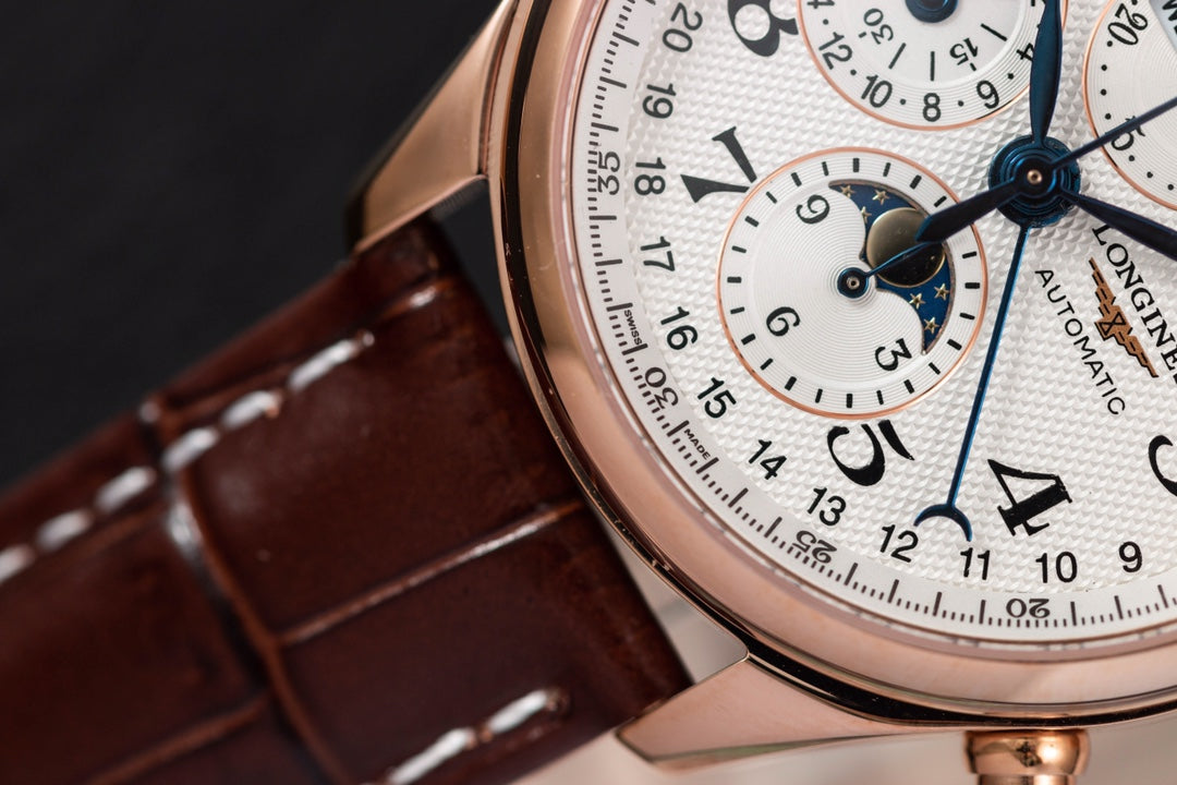 Longines Master Collection Elegant Series 42mm Eight-Hand Moonphase